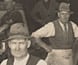 Photograph of stonemasons at work. Photograph of stonemasons at work.