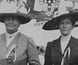 Photograph of a sufragette demonstration in London, including several Australian women. Photograph of a sufragette demonstration in London, including several Australian women.