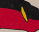 Badge supporting Indigenous land rights. Badge supporting Indigenous land rights.