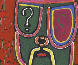 Self-portrait of criminal Mark Brandon Read, also known as 'Chopper'. Self-portrait of criminal Mark Brandon Read, also known as 'Chopper'.