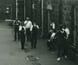Prisoners at Pentridge Prison, in an outdoor recreation area. Prisoners at Pentridge Prison, in an outdoor recreation area.