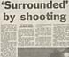 Newspaper article describing the events of the Hoddle Street massacre.