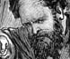 An engraving showing the capture of bushranger Harry Power.