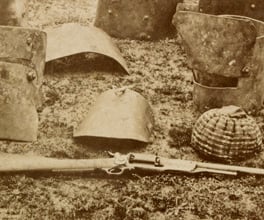 Parts of two suits of armour worn by the Kelly gang. Parts of two suits of armour worn by the Kelly gang.