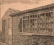 Fawkner's first printing office, off Collins Street West.