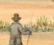 Watercolour by Robert Hoddle of an unidentified landscape.