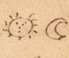 Reproduction of William Todd's journal entry, in which he records the tattoo markings on William Buckley's arm. Reproduction of William Todd's journal entry, in which he records the tattoo markings on William Buckley's arm.