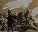 Lithograph of the north-east view from Mt. Kosciusko, by Eugene von Guerard.