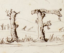 Title page of Edward Snell's diary of life on the goldfields. Title page of Edward Snell's diary of life on the goldfields.