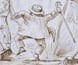 Humourous illustration produced on the long voyage from England to Australia.