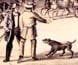 Engraving of the old central post office of Melbourne.