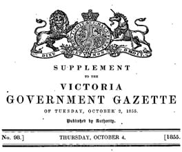 Government Gazette listing of regulations dealing with mining licenses. Government Gazette listing of regulations dealing with mining licenses.
