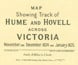 Map detailing the route taken by Hume and Hovell's expedition. Map detailing the route taken by Hume and Hovell's expedition.
