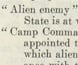 Booklet on the treatment of German nationals living in Australia during World War I.