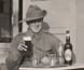 Photograph of soldiers relaxing, 1914.