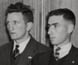 Photograph of men being sworn in to the Royal Australian Air Force, 1939.