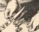 Cartoon produced at the end of World War II.