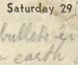 Excerpts from a soldier's diary.