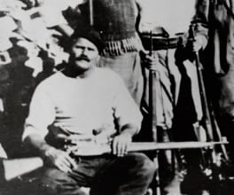 Photograph of members of the Cretan resistance to German occupation. Photograph of members of the Cretan resistance to German occupation.