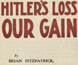 Pamphlet espousing the benefits of accepting Jewish refugees. Pamphlet espousing the benefits of accepting Jewish refugees.